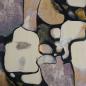 Preview: Baumwolljersey Stones beige schwarz